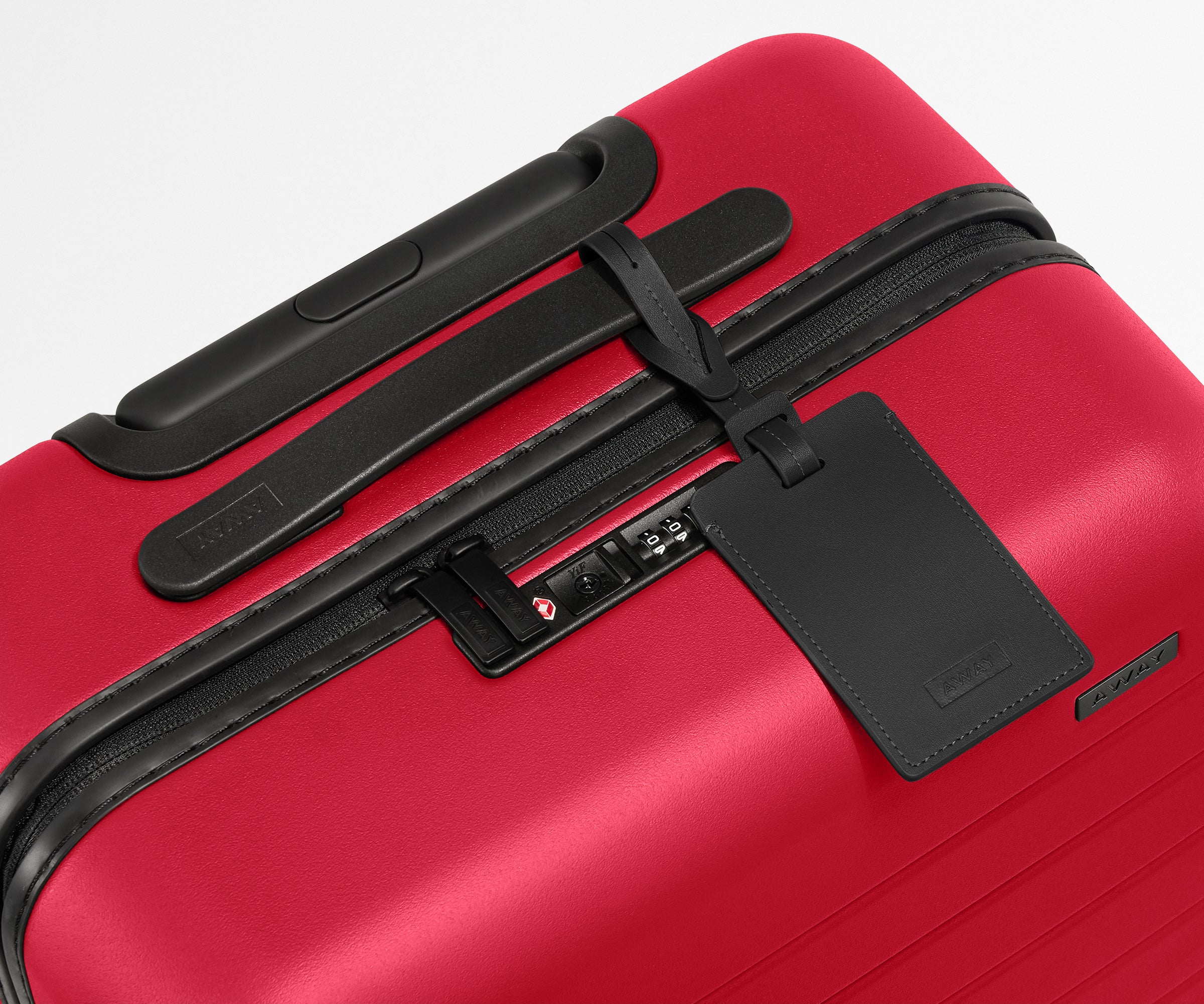 The Bigger Carry-On in Cherry Red