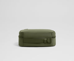 Small Toiletry Bag in Olive Green