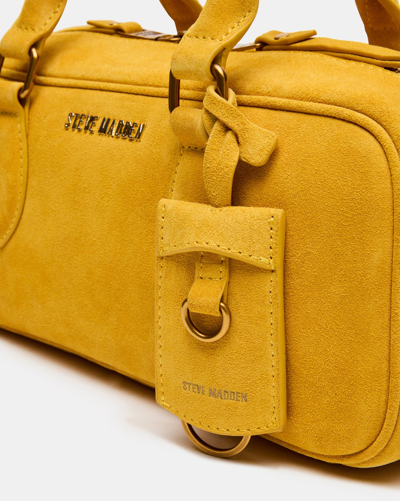 MERIT BAG MUSTARD SUEDE