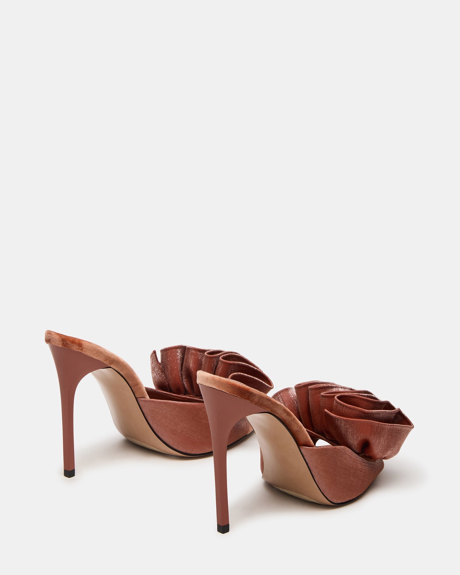 AFFINITY RUST SATIN