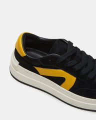 KICKFLIP BLACK SUEDE