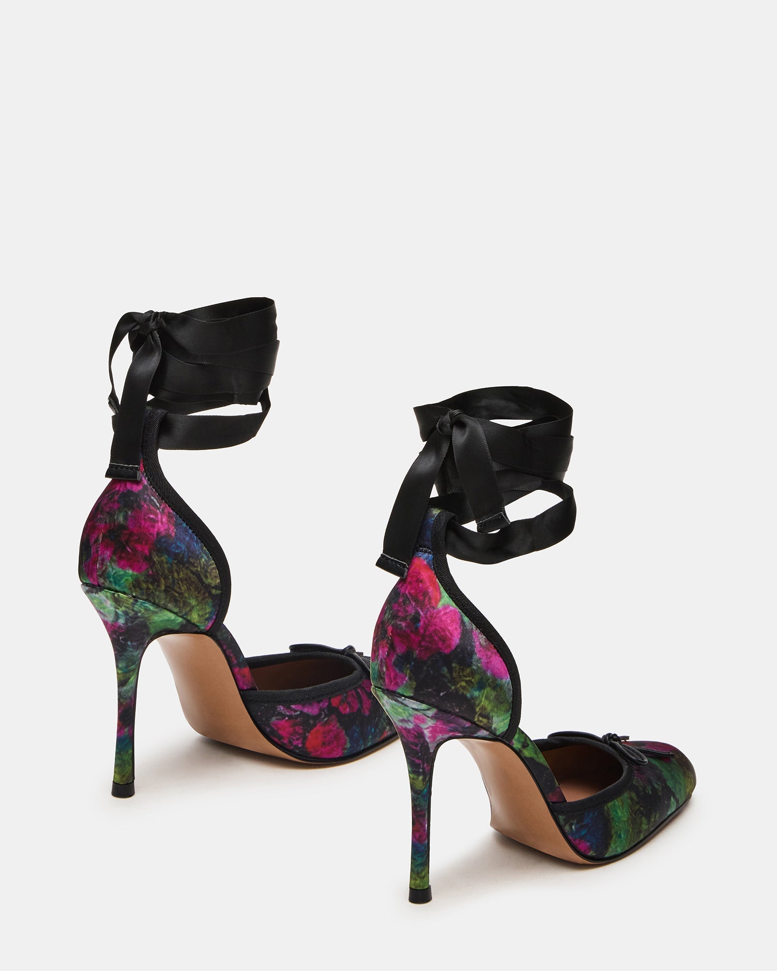 LARINA FLORAL SATIN