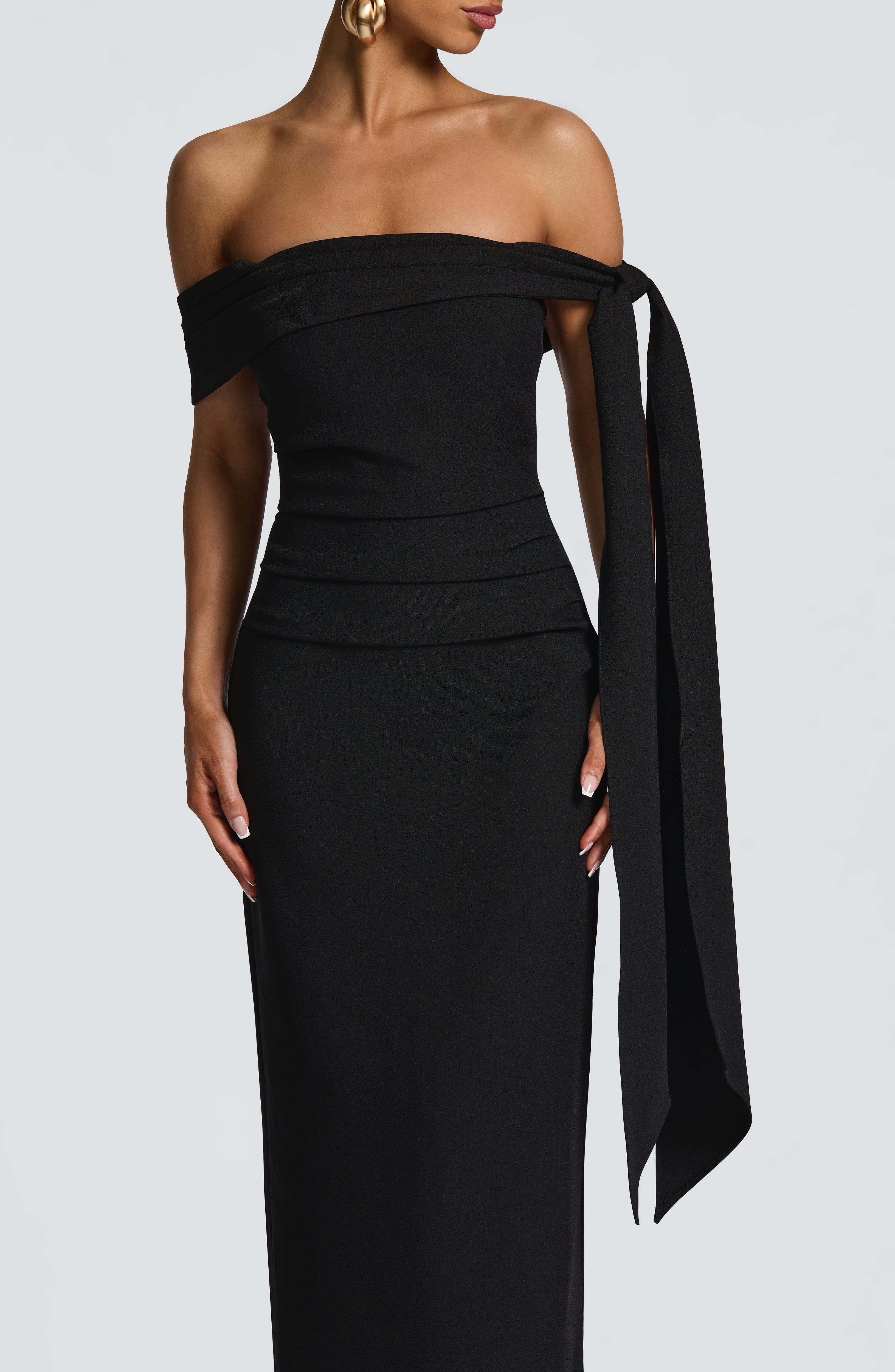 Addie Maxi Dress - Black Dress Babyboo Fashion Premium Exclusive Design