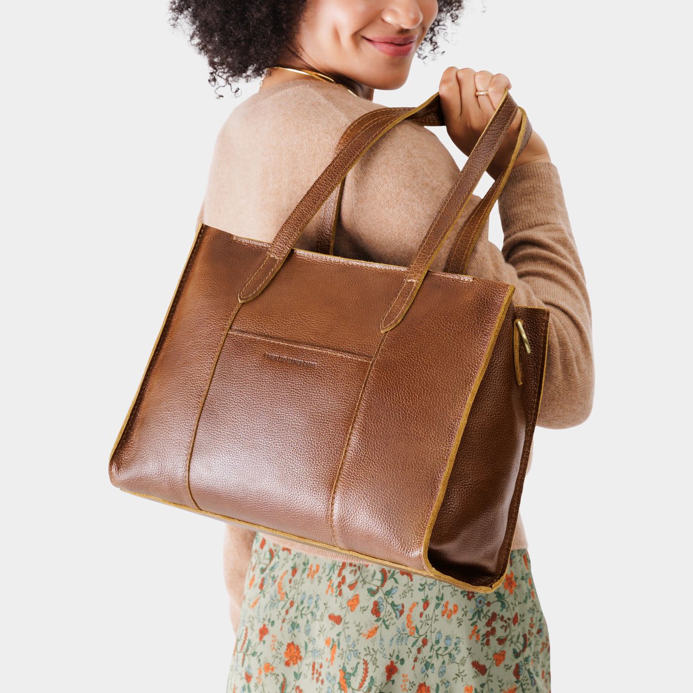 Almost Perfect' Large Lola Zipper Crossbody Tote