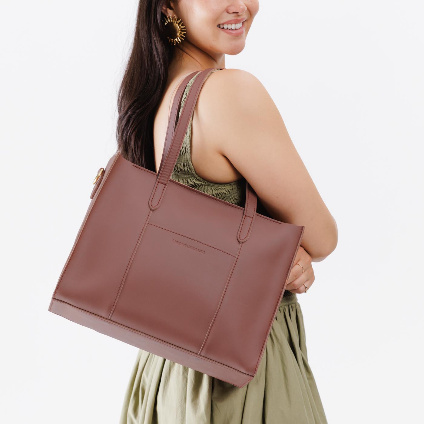 Almost Perfect' Large Lola Zipper Crossbody Tote