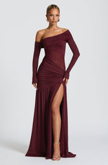 Ettalie Maxi Dress - Cherry Lacquer Dress Babyboo Fashion Premium Exclusive Design