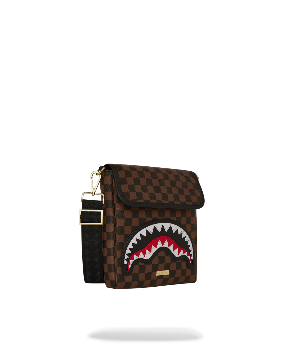 SAWTOOTH SHARKS IN PARIS MESSENGER SLING