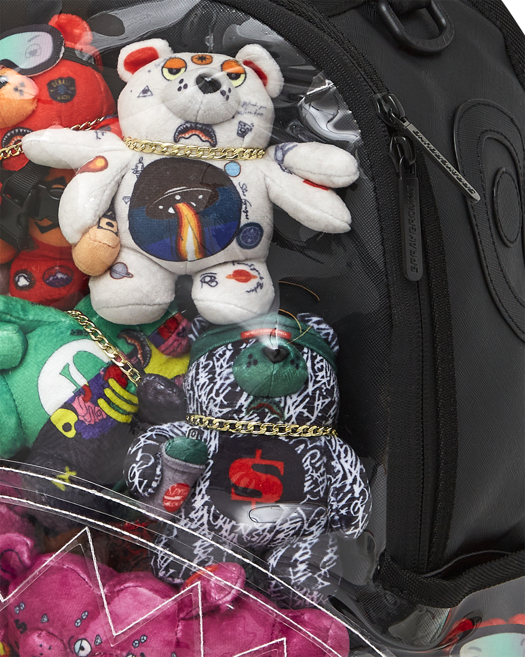 LEGIT BEARS STUFFED IN THIS BAG BACKPACK