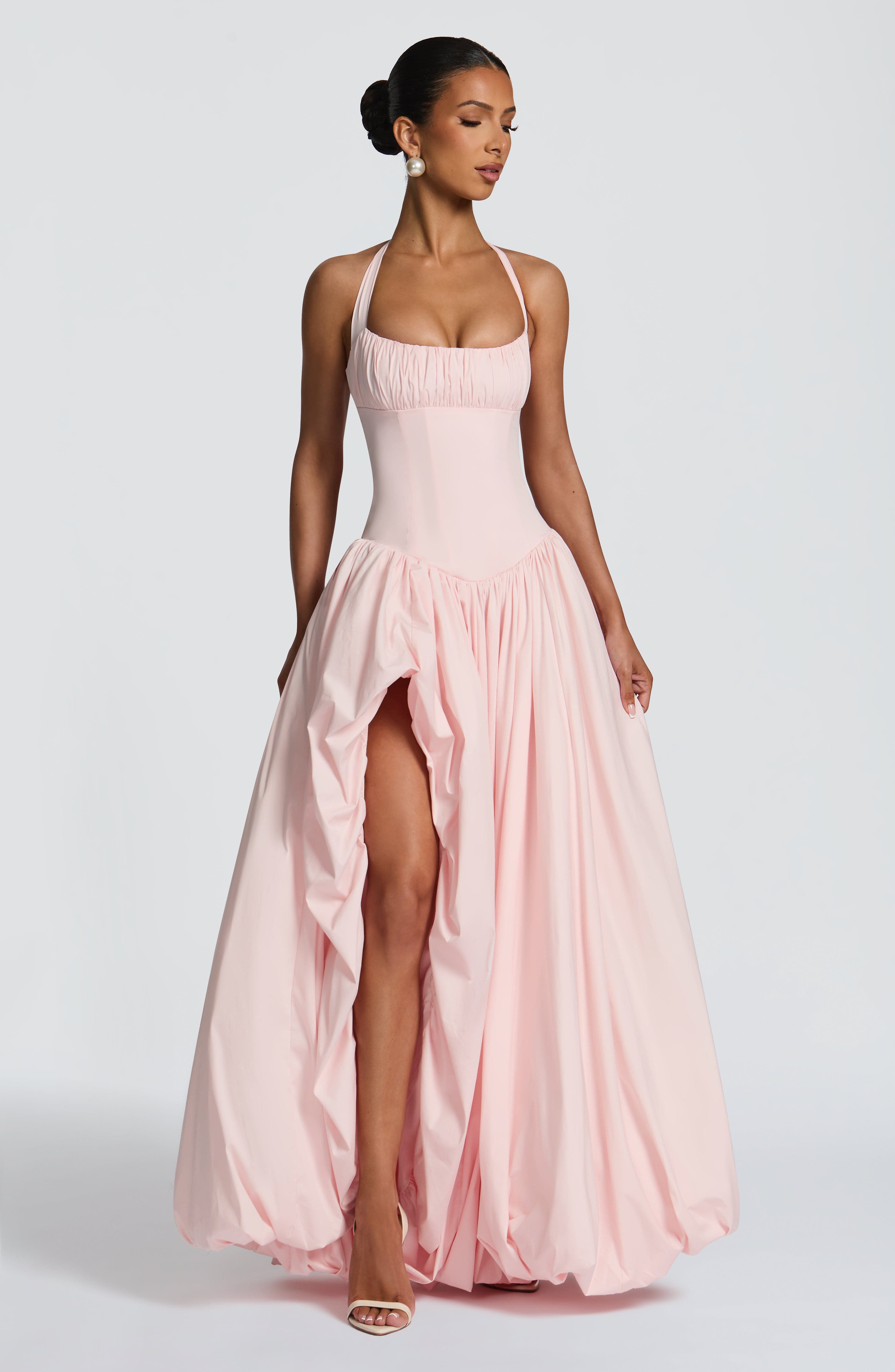 Keira Maxi Dress - Blush Dress Babyboo Fashion Premium Exclusive Design