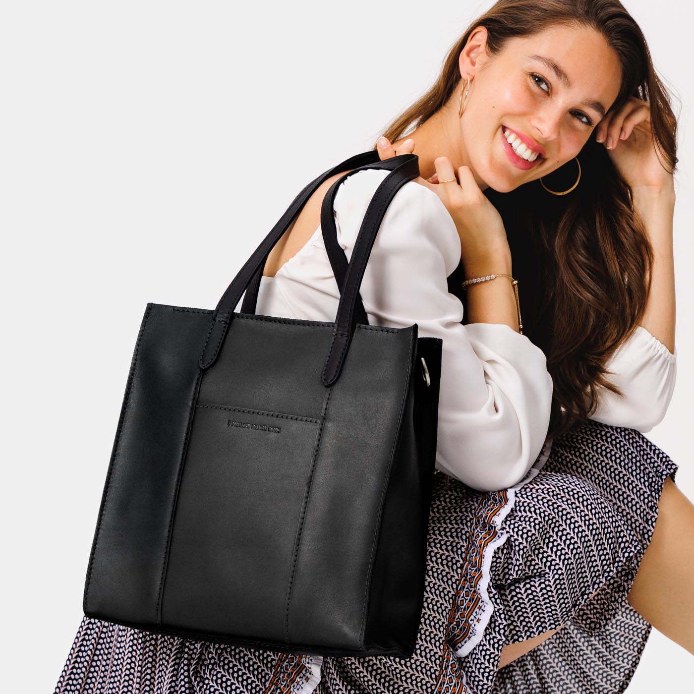 Almost Perfect' Large Lola Zipper Crossbody Tote