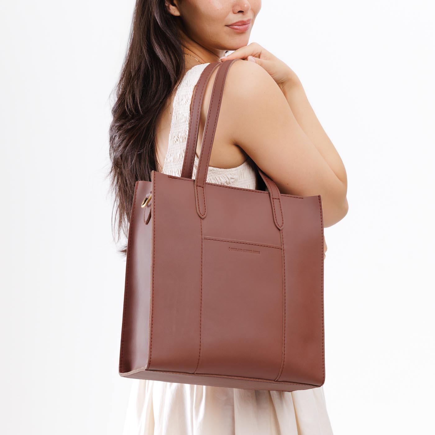Almost Perfect' Large Lola Zipper Crossbody Tote