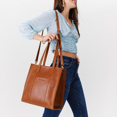 Almost Perfect' Large Lola Zipper Crossbody Tote