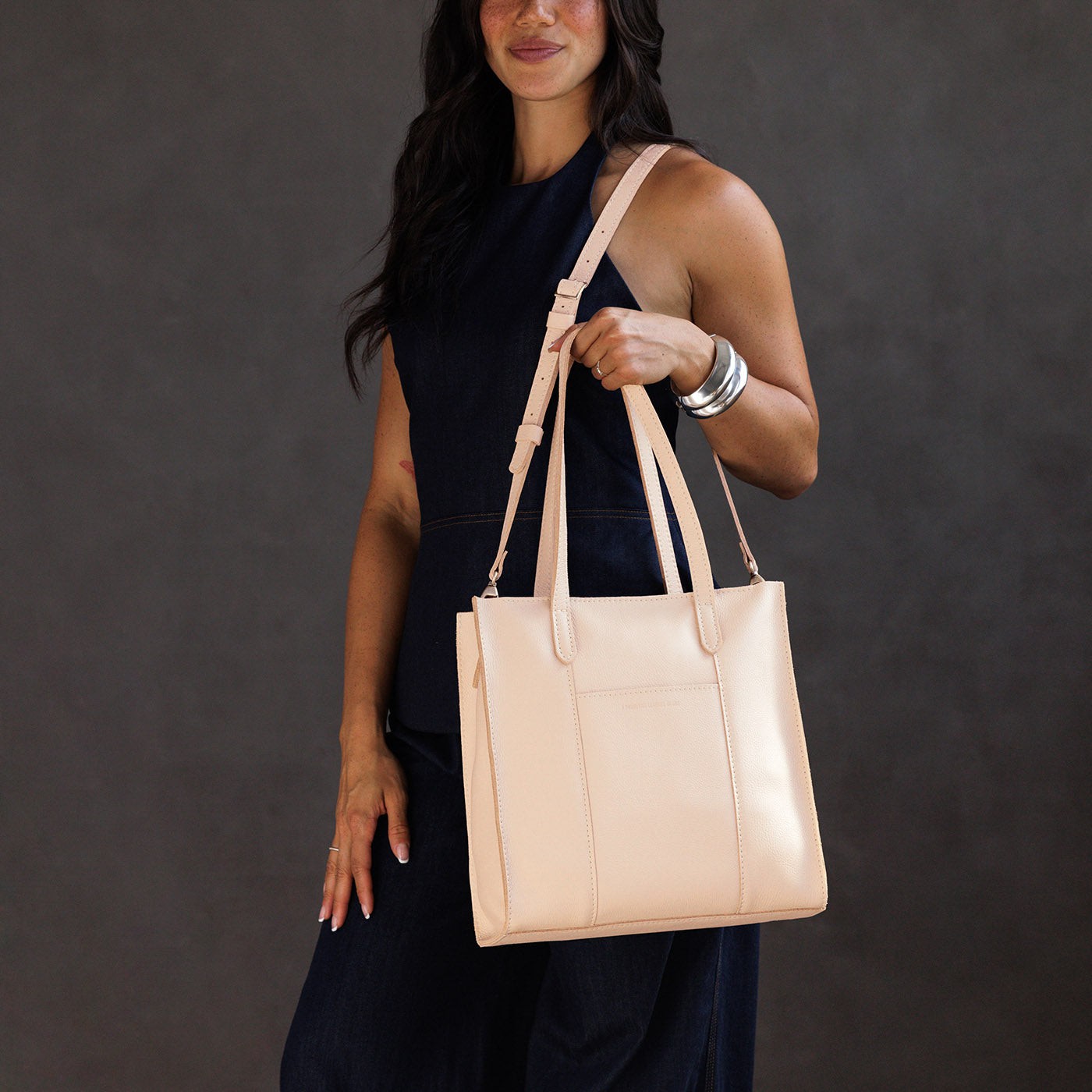 Almost Perfect' Large Lola Zipper Crossbody Tote