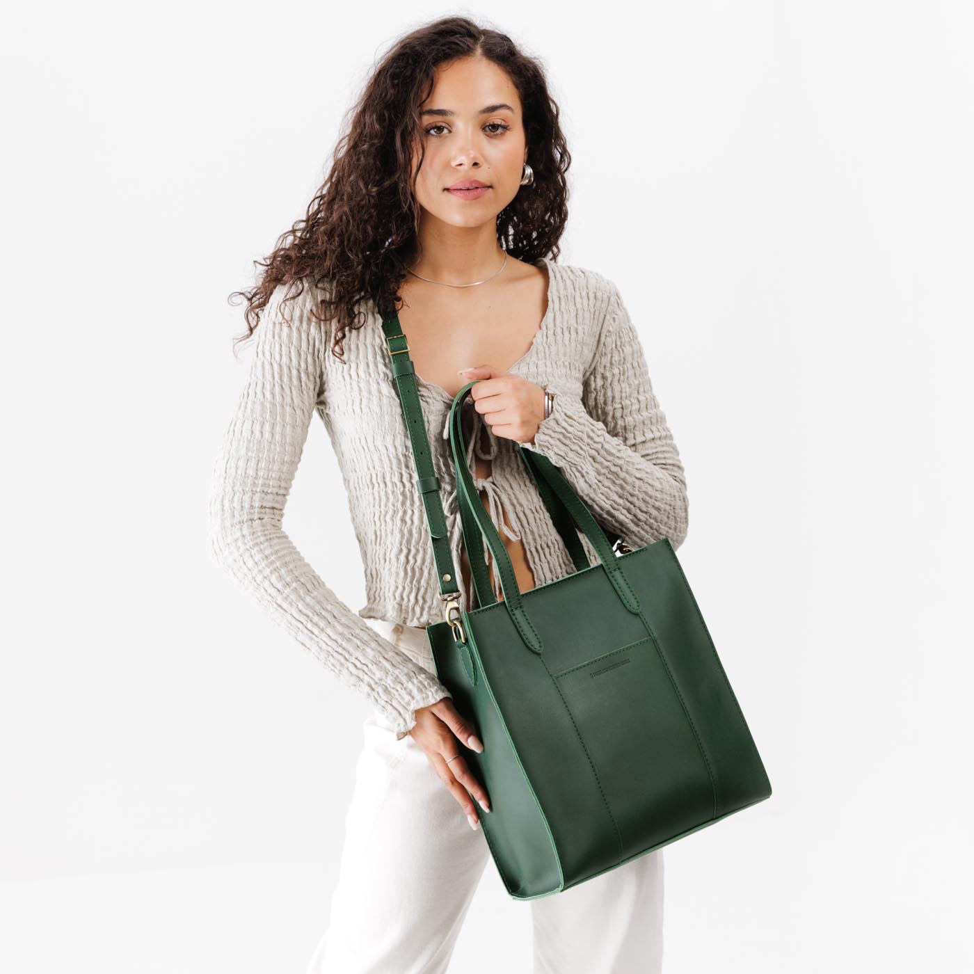 Almost Perfect' Large Lola Zipper Crossbody Tote