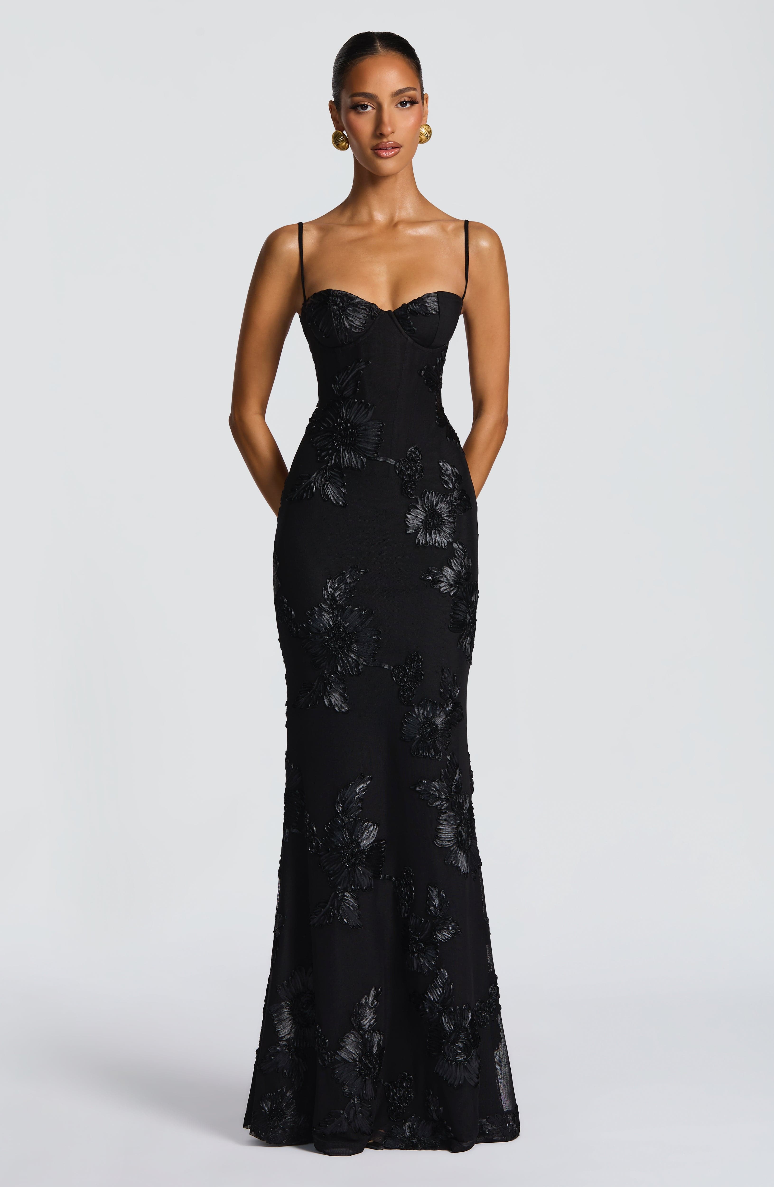 Nefertiti Maxi Dress - Black Dress Babyboo Fashion Premium Exclusive Design