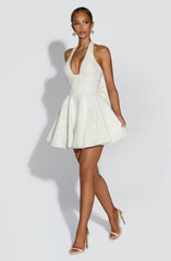 Talara Mini Dress - Ivory Dress Babyboo Fashion Premium Exclusive Design