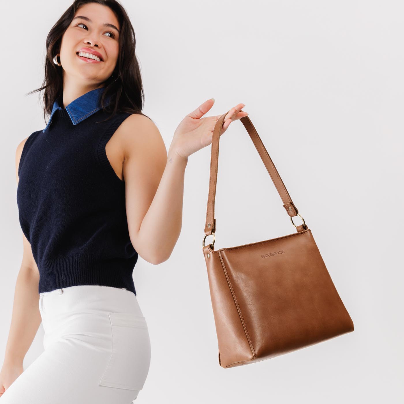 Almost Perfect' Triangle Shoulder Bag