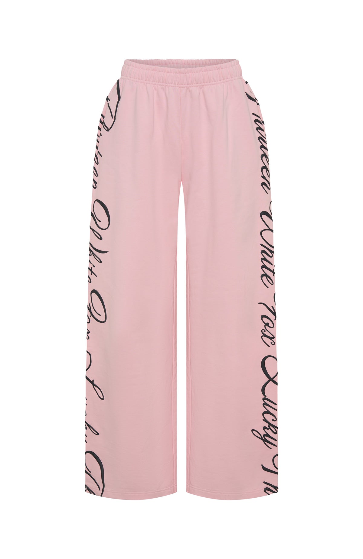 Lucky Thirteen Shaya Wide Leg Sweatpants Soft Pink